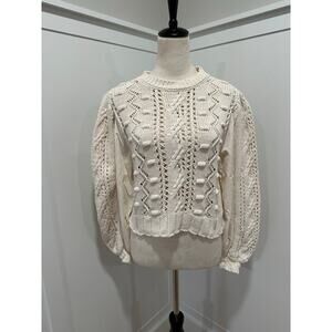 Zara Open Knit Sweater